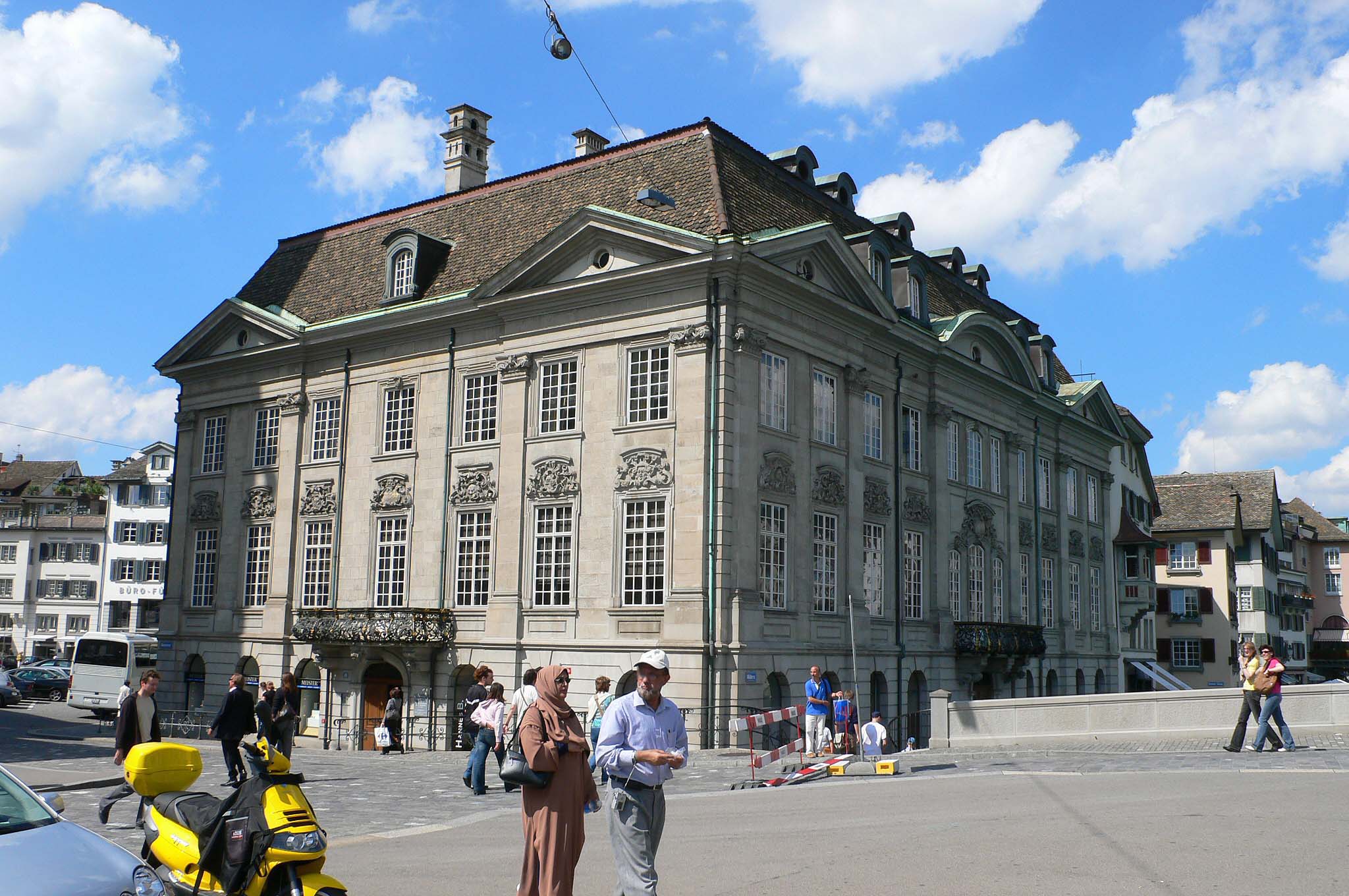 チューリッヒ 歴史的建築 ヨーロッパ旅行写真ブログ スイス チューリッヒ